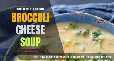 Cheese Soup's Sweet Companion: Dessert for Broccoli Cheese Soup