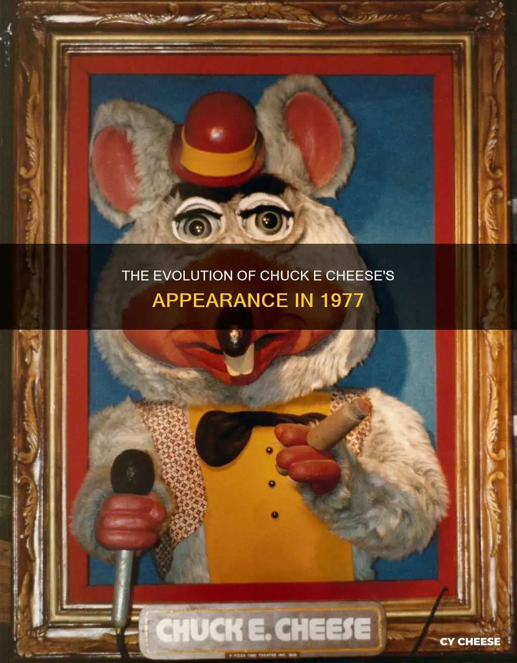 what did chuck e cheese look like in 1977