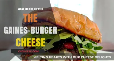 Gaines-Burger Cheese Mystery: Uncovering Her Creative Culinary Twist