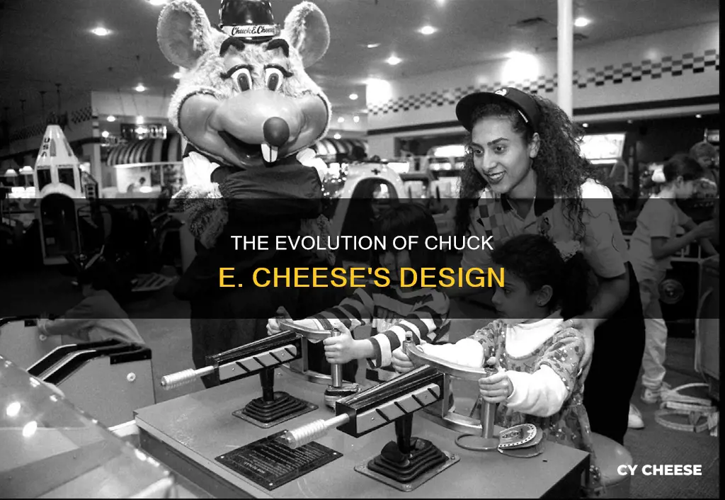 what did the old chuck e cheese look like