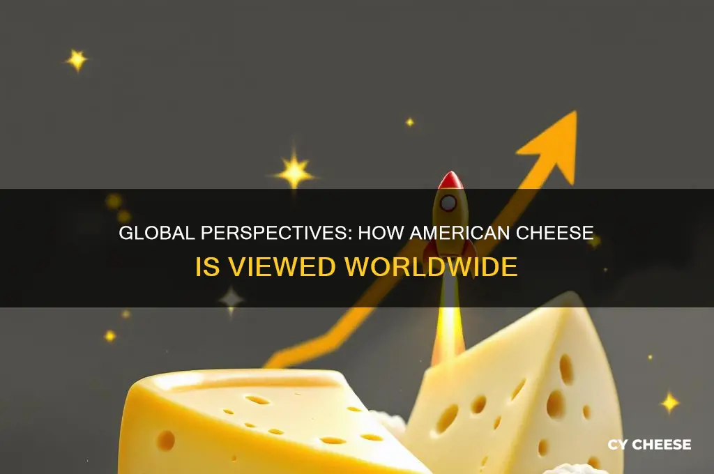 what did the world think of american cheese