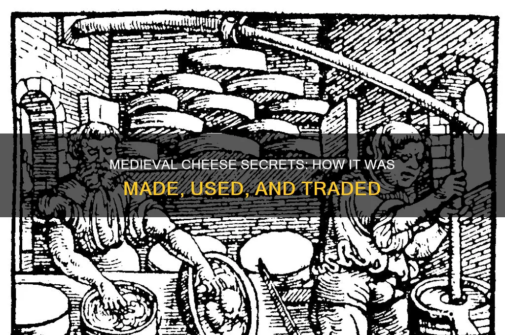 what did they do with cheese in the middle ages