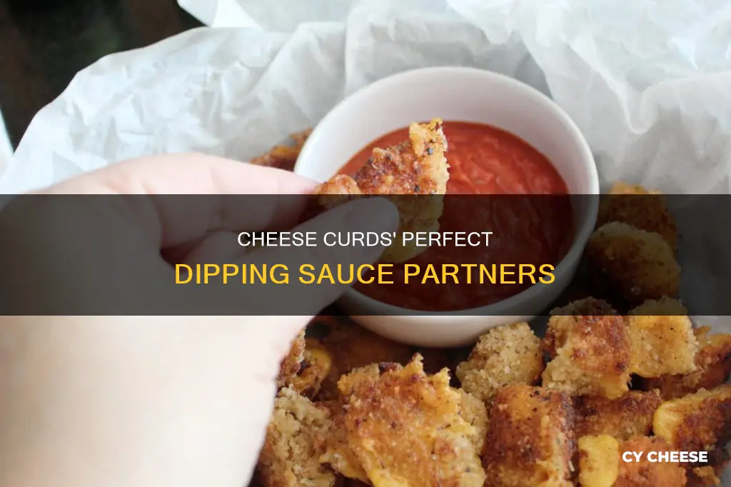 what dipping sauce goes with cheese curds