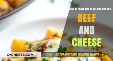 Cheesy Ground Beef and Veggie Pasta Bake: A Hearty Comfort Dish