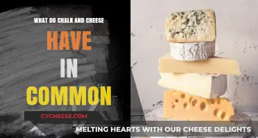 Chalk and Cheese: Unlikely Pair, Surprising Commonalities Explored