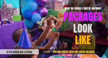 Chuck E. Cheese Birthday Packages: What to Expect