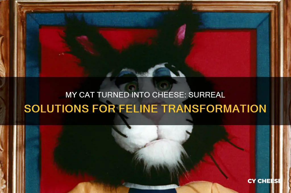 what do i do when my cat turns into cheese