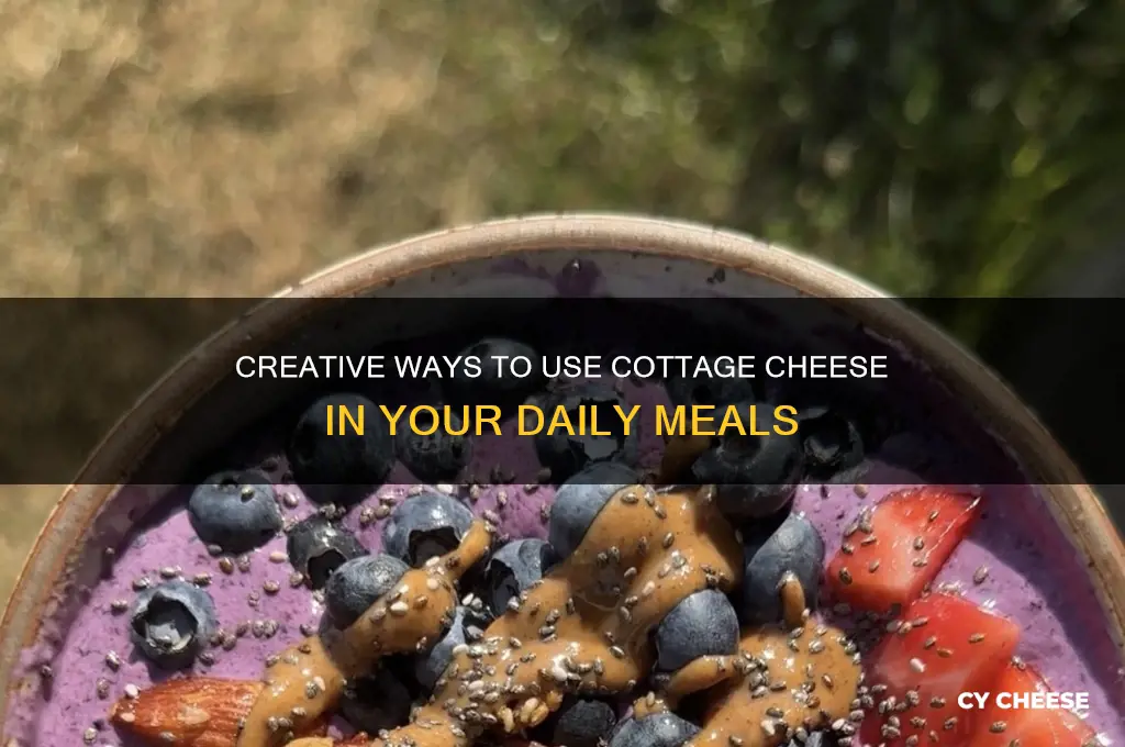 what do i do with cottage cheese