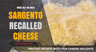 Sargento Recall: What to Do with Your Recalled Cheese Now