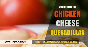Essential Ingredients for Perfect Chicken Cheese Quesadillas at Home