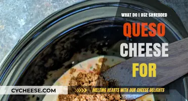 Shredded Queso Cheese: Uses and Applications