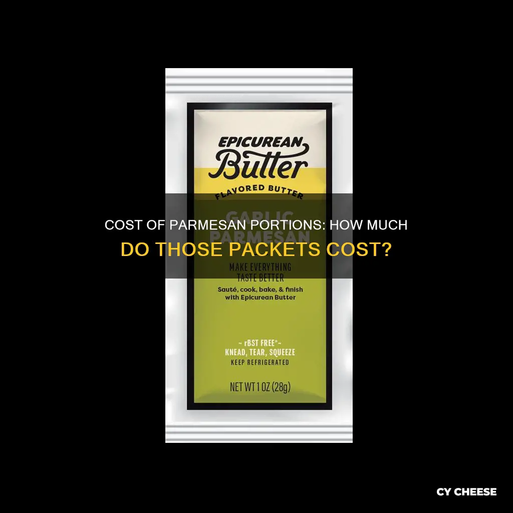 what do individual parmesan cheese packets cost