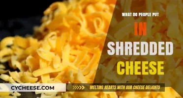 Shredded Cheese: What's in the Bag?