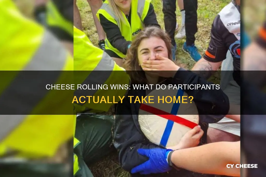 what do people win at the cheese rolling