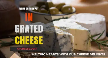 The Mystery of Grated Cheese: What's in the Powder?