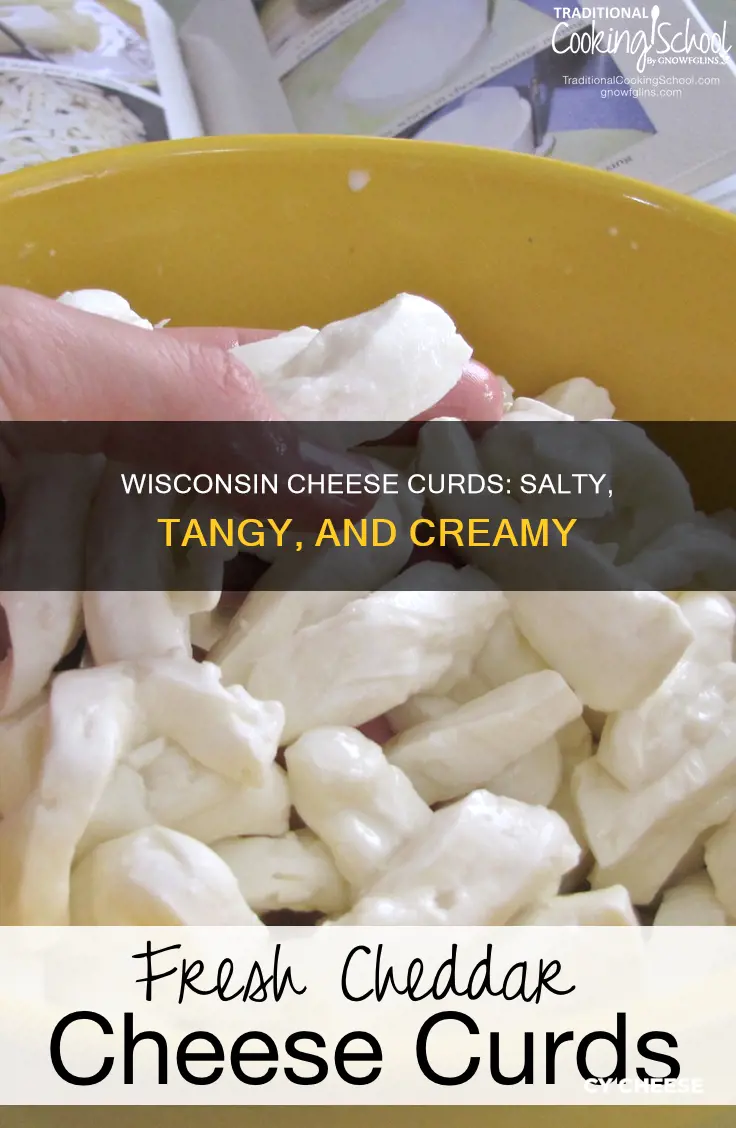 what do wisconsin cheese curds taste like