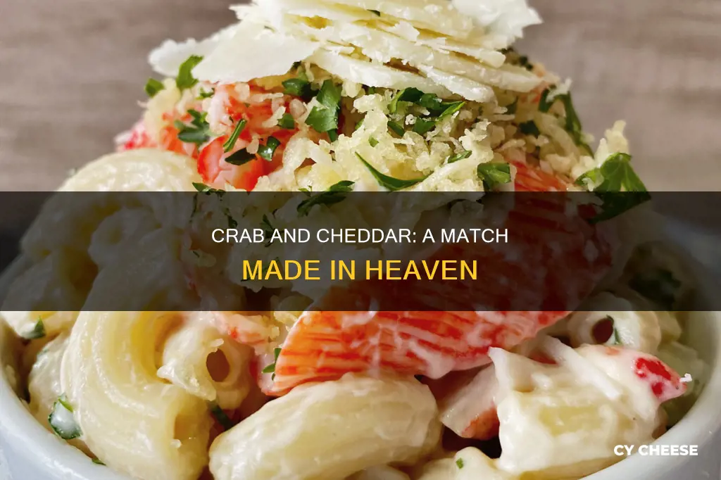 what do with crab meat and cheddar cheese