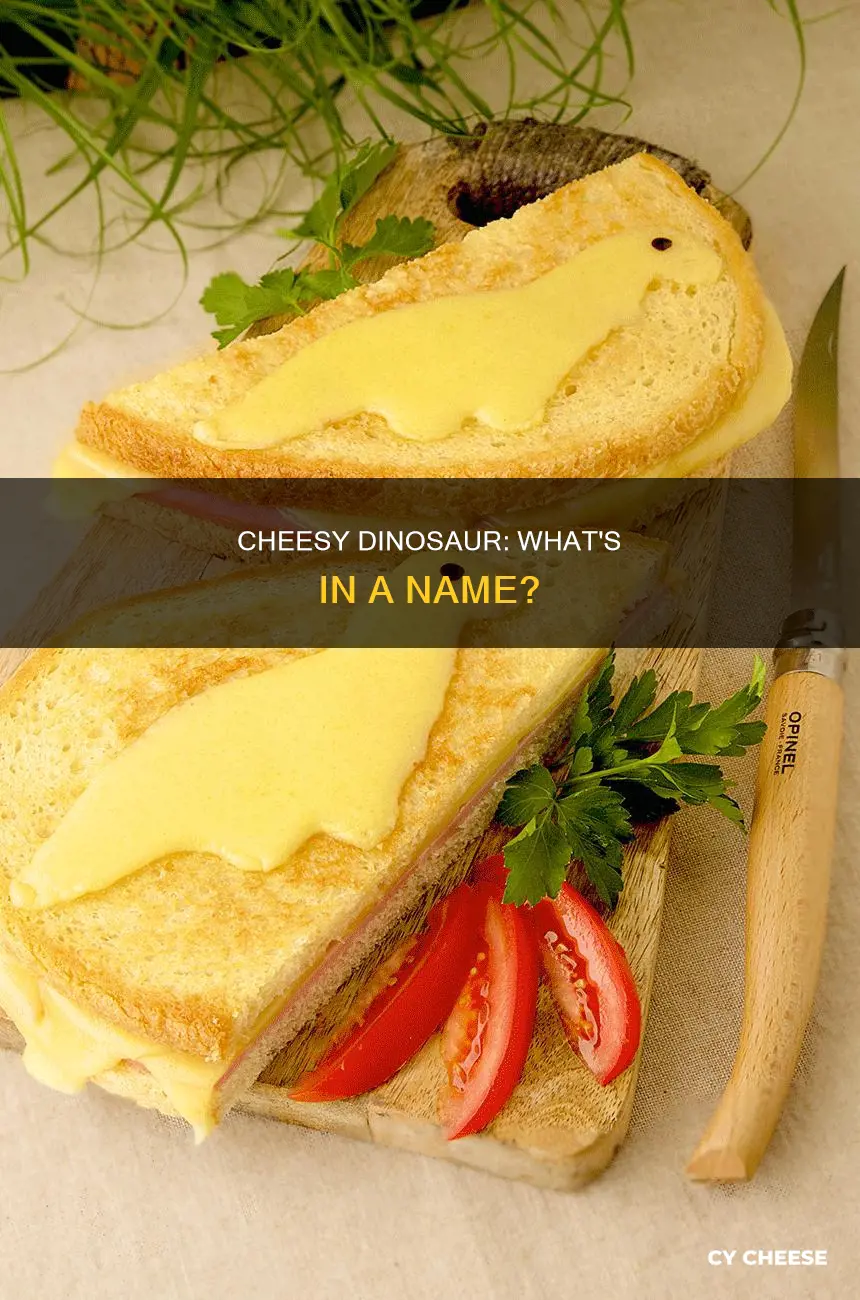 what do you call a dinosaur made of cheese