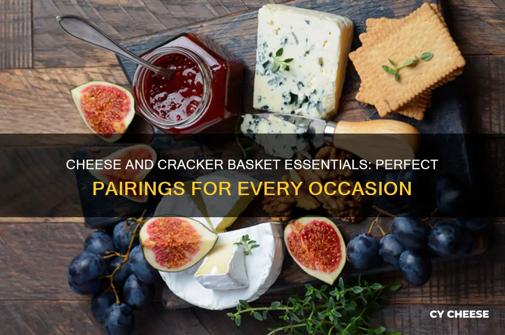 what do you call cheese and cracker basket items