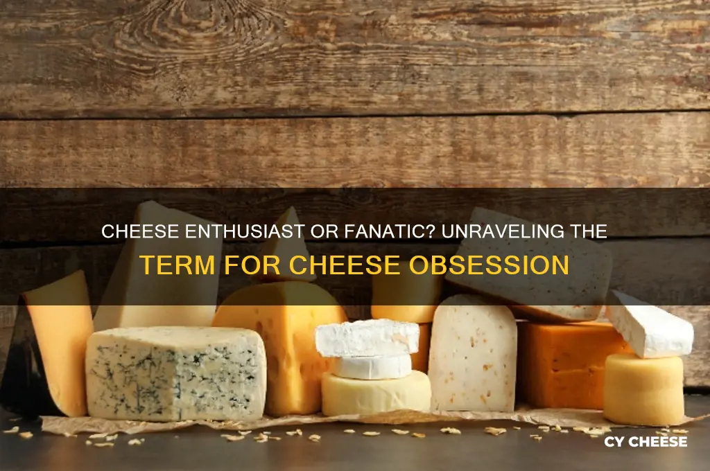 what do you call someone obsessed with cheese
