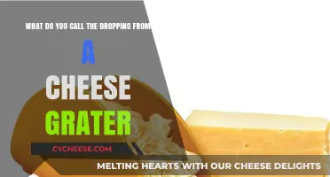 Cheese Grater Droppings: What to Call Those Tiny Shreds?