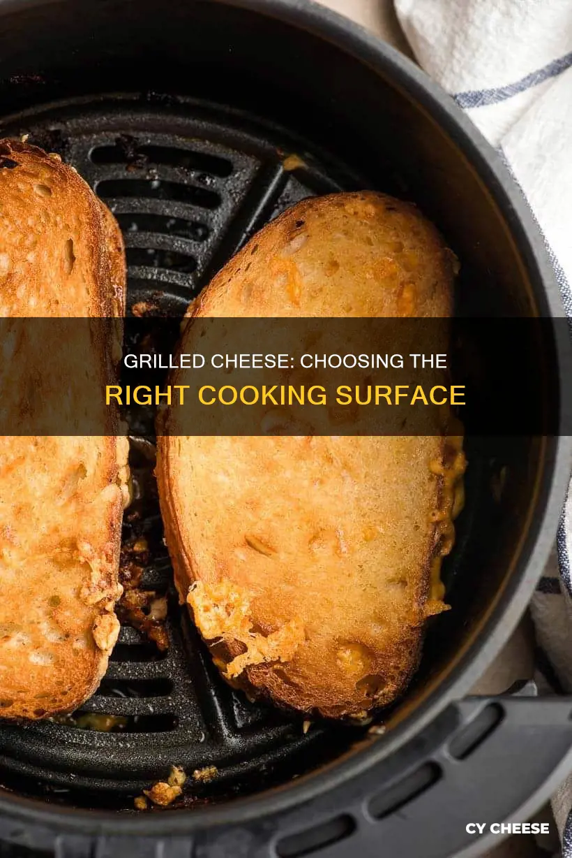 what do you cook grilled cheese on