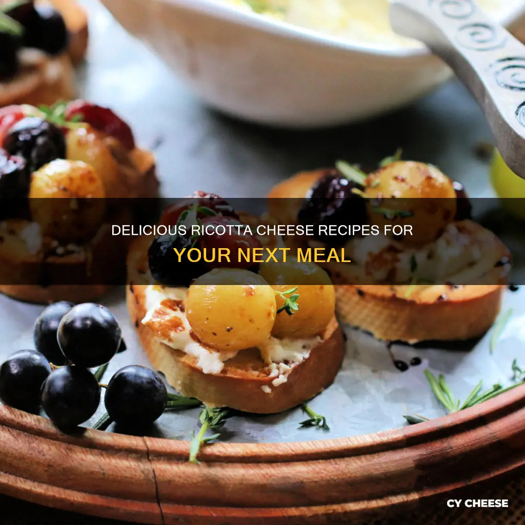 what do you cook with ricotta cheese