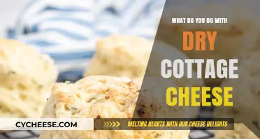 Reviving Dry Cottage Cheese: Creative Uses and Recipes to Try