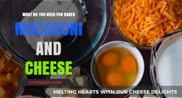 Macaroni and Cheese: Ingredients for a Perfect Bake