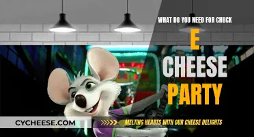 A Fun-Filled Chuck E Cheese Party: What You Need