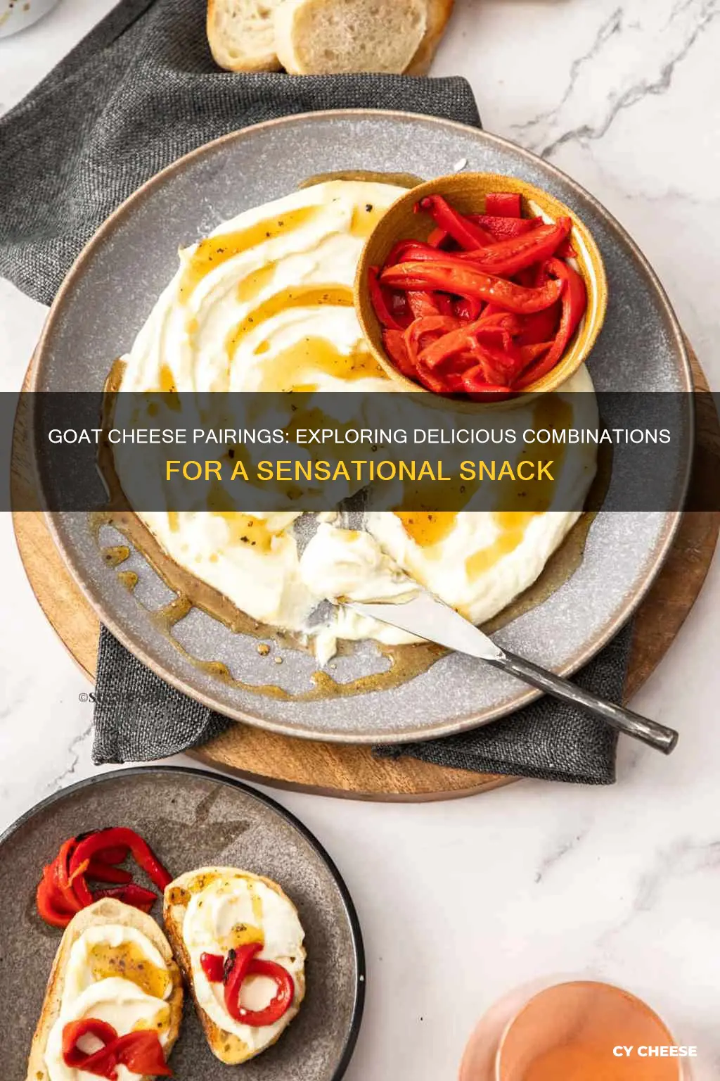 what do you pair goat cheese ordurve