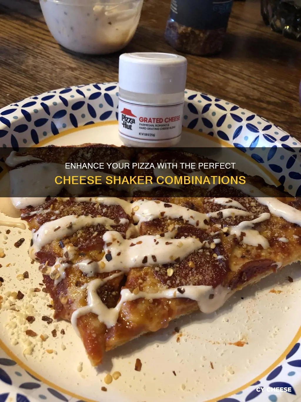 what do you put in cheese shakers for pizza restaurant