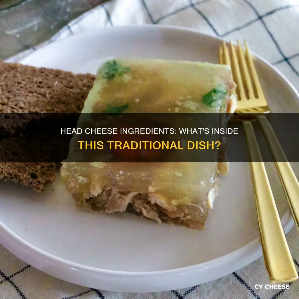 what do you put in head cheese