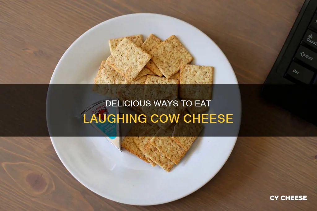 what do you put laughing cow cheese on