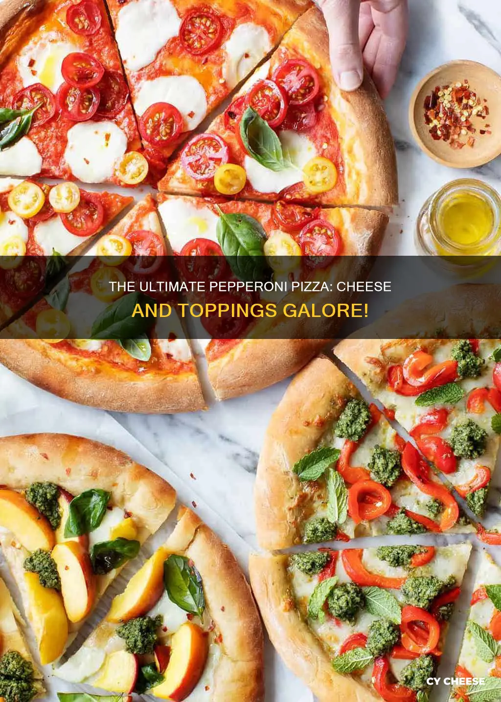 what do you put on pepperoni cheese pizza