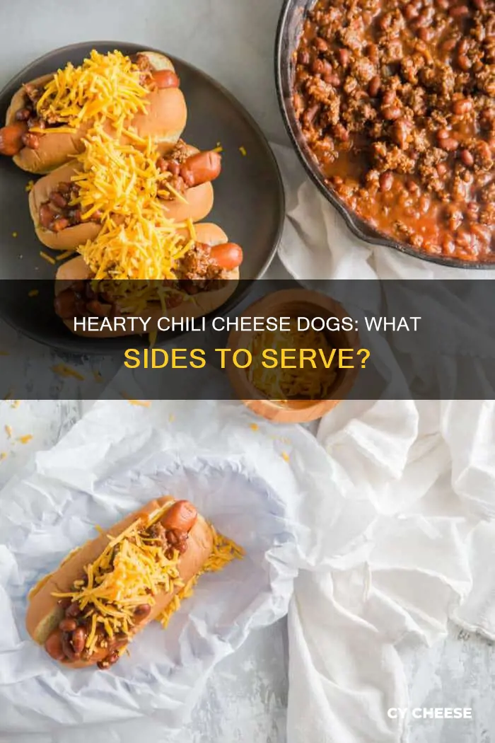 what do you serve with chili cheese dogs