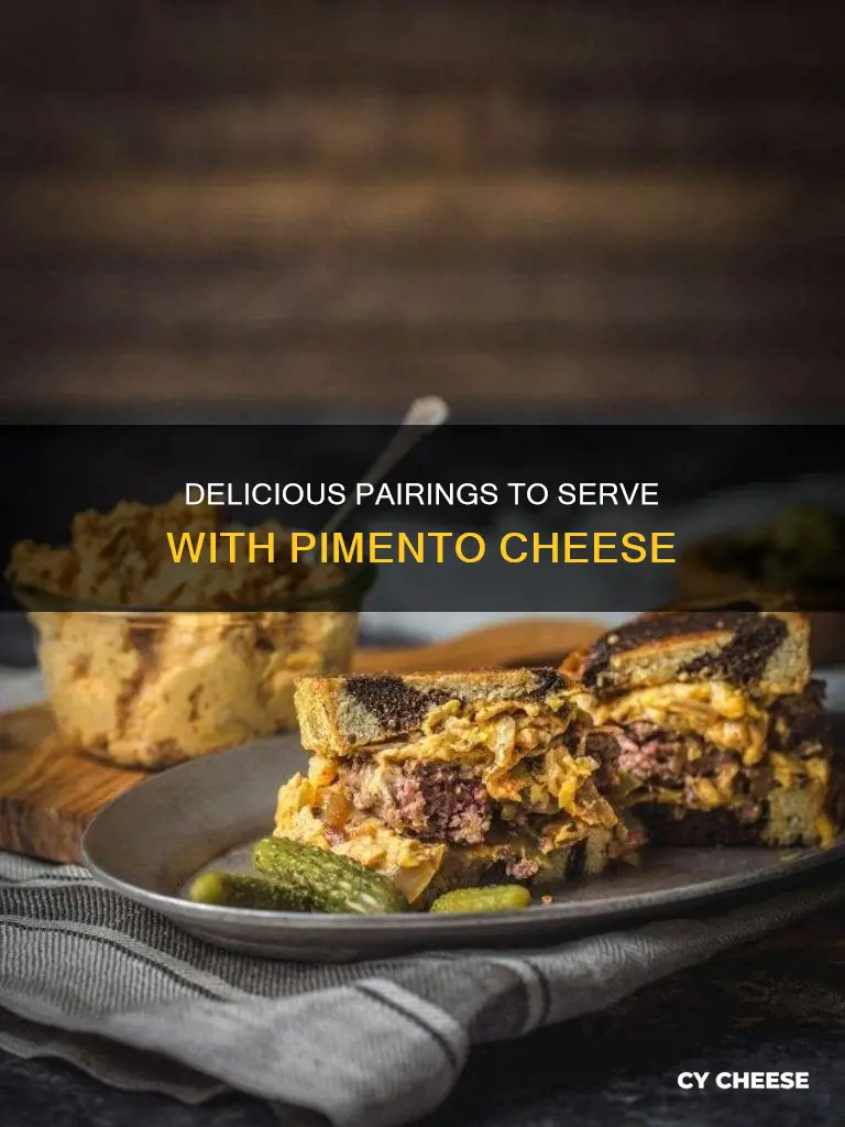 what do you serve with pimento cheese
