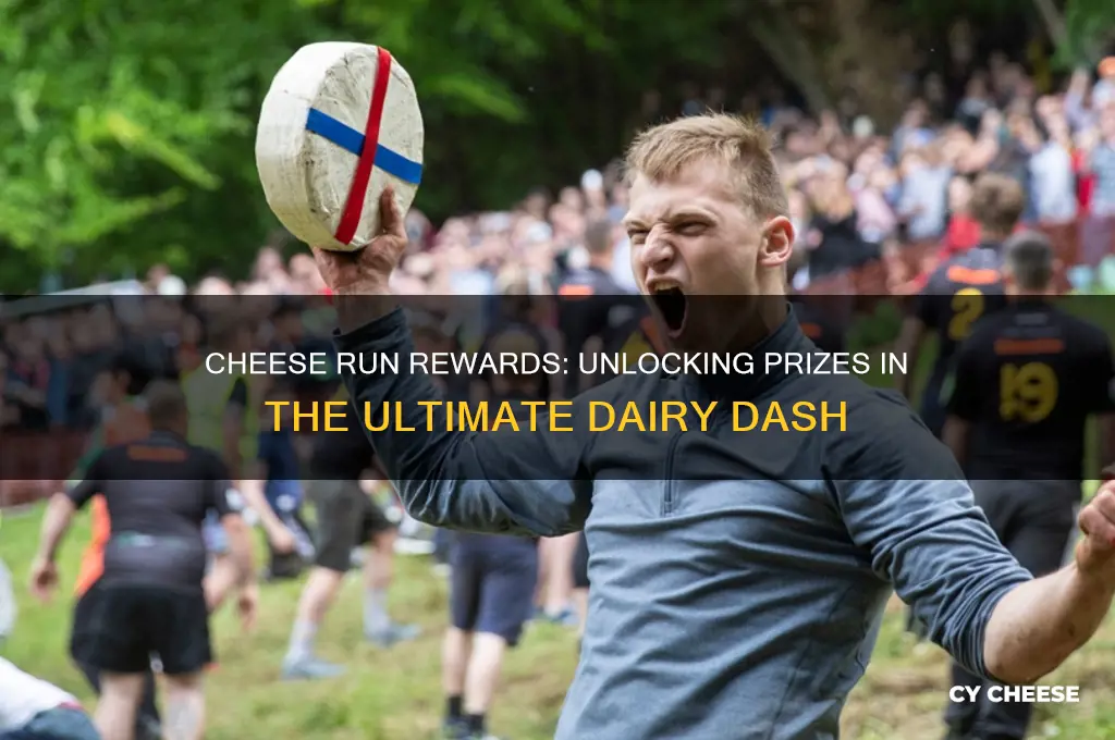 what do you win for the cheese run