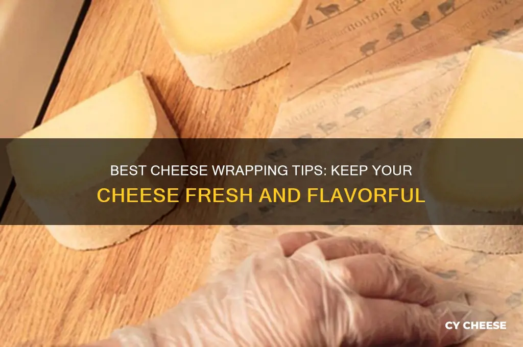 what do you wrap cheese in to keep it fresh
