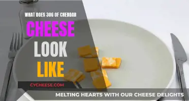 Visualizing 30g of Cheddar: A Cheese Portion Guide