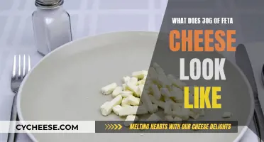 How Much Feta Cheese is 30g?