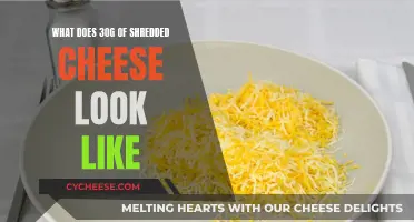 How Much Cheese is 30g? A Visual Guide