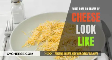 Cheese Portioning: 50-Gram Visual Guide