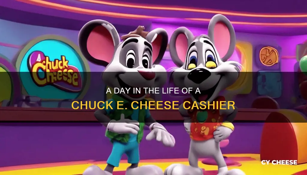 what does a cashier do at chuck e cheese