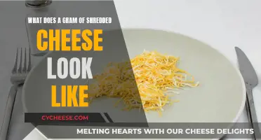 How Much Cheese is a Gram?