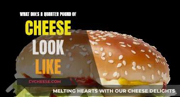Cheese Portioning: A Quarter-Pound of Cheese Visualized
