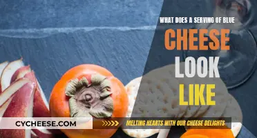 Blue Cheese Serving: How Much and What It Looks Like