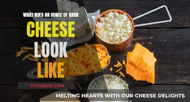 How Much Is an Ounce of Hard Cheese?