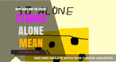 Understanding the Meaning Behind 'And the Cheese Stands Alone