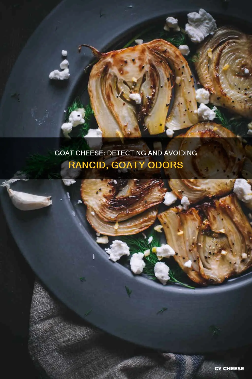 what does bad goat cheese smell like